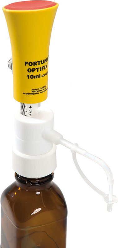FORTUNA® OPTIFIX® SOLVENT Dispenser available from Poulten & Graf | Superior Laboratory Products