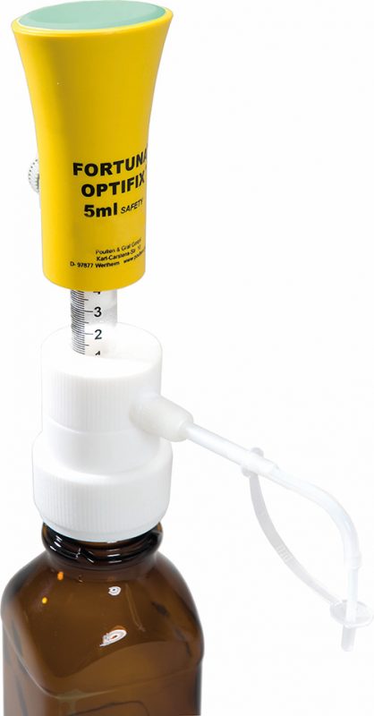 FORTUNA® OPTIFIX® SAFETY Dispenser available from Poulten & Graf | Superior Laboratory Products