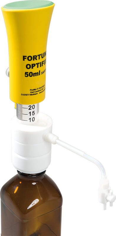 OPTIFIX® SAFETY S Dispenser available from Poulten & Graf | Superior Laboratory Products