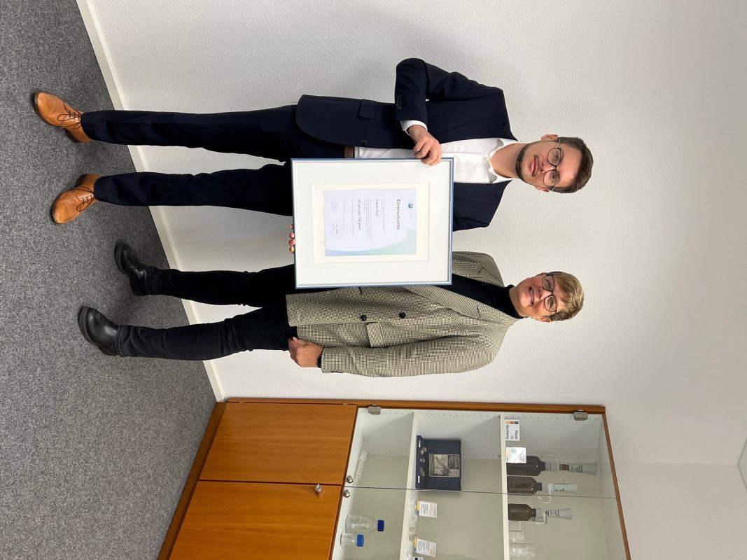 Tobias Graf celebrates 10 years with the company