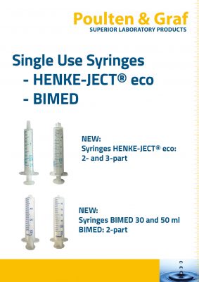 New disposable syringes from Henke & Bimed - Henke-ject eco & Bimed syringes | Discount on bulk 2/2.5 ml non-sterile, with Luer slip cone